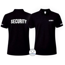 Polo uomo Security Addetto Sicurezza personalizzata