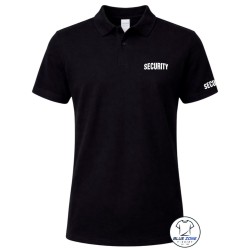 Polo uomo Security Addetto Sicurezza personalizzata fronte
