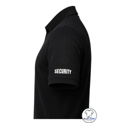 Stampa Security sulla manica sinistra della polo uomo