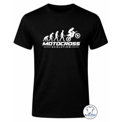 Maglietta uomo Motocross Evolution nera